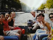 Excursions in the canals of Amsterdam